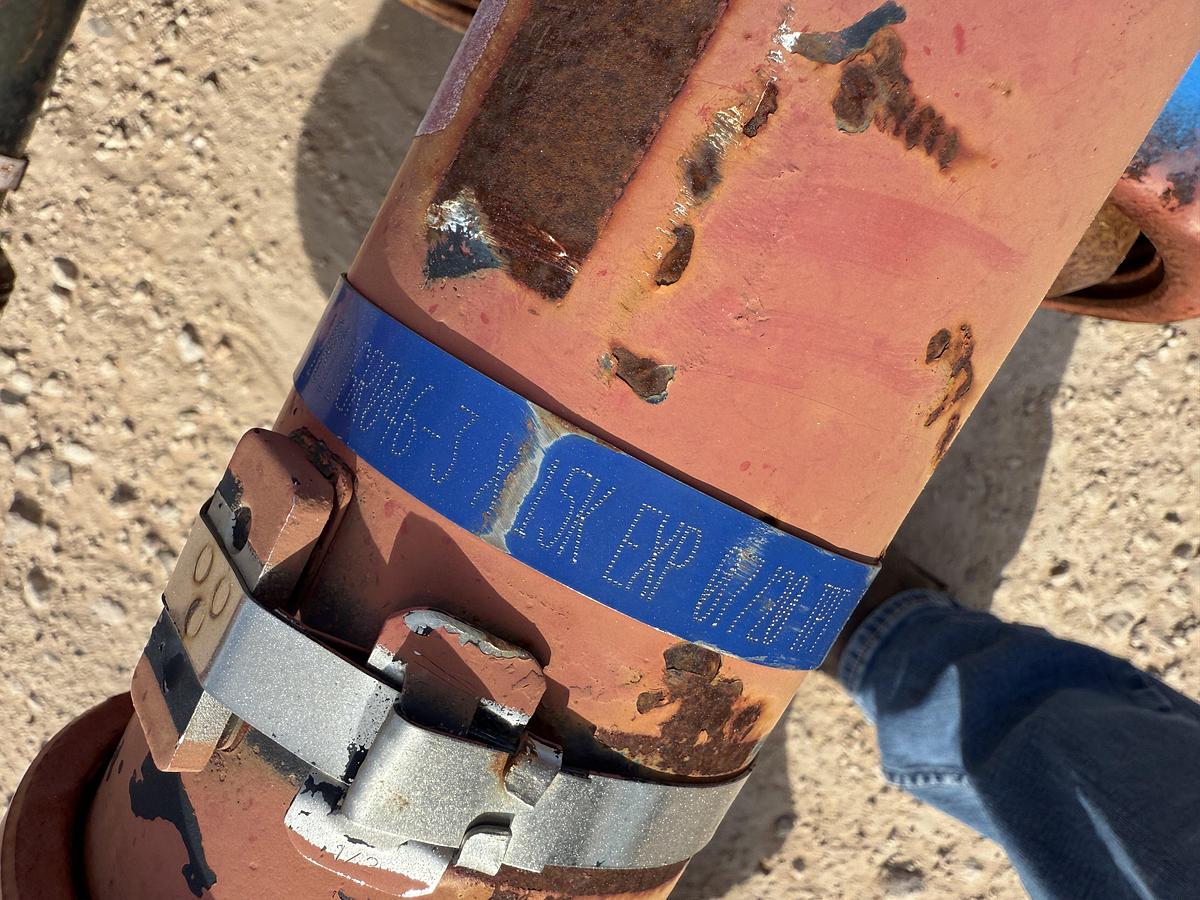 Used (19 X $) 3” DIA X 15’L FIG 1502 15K WP FLOW IRON