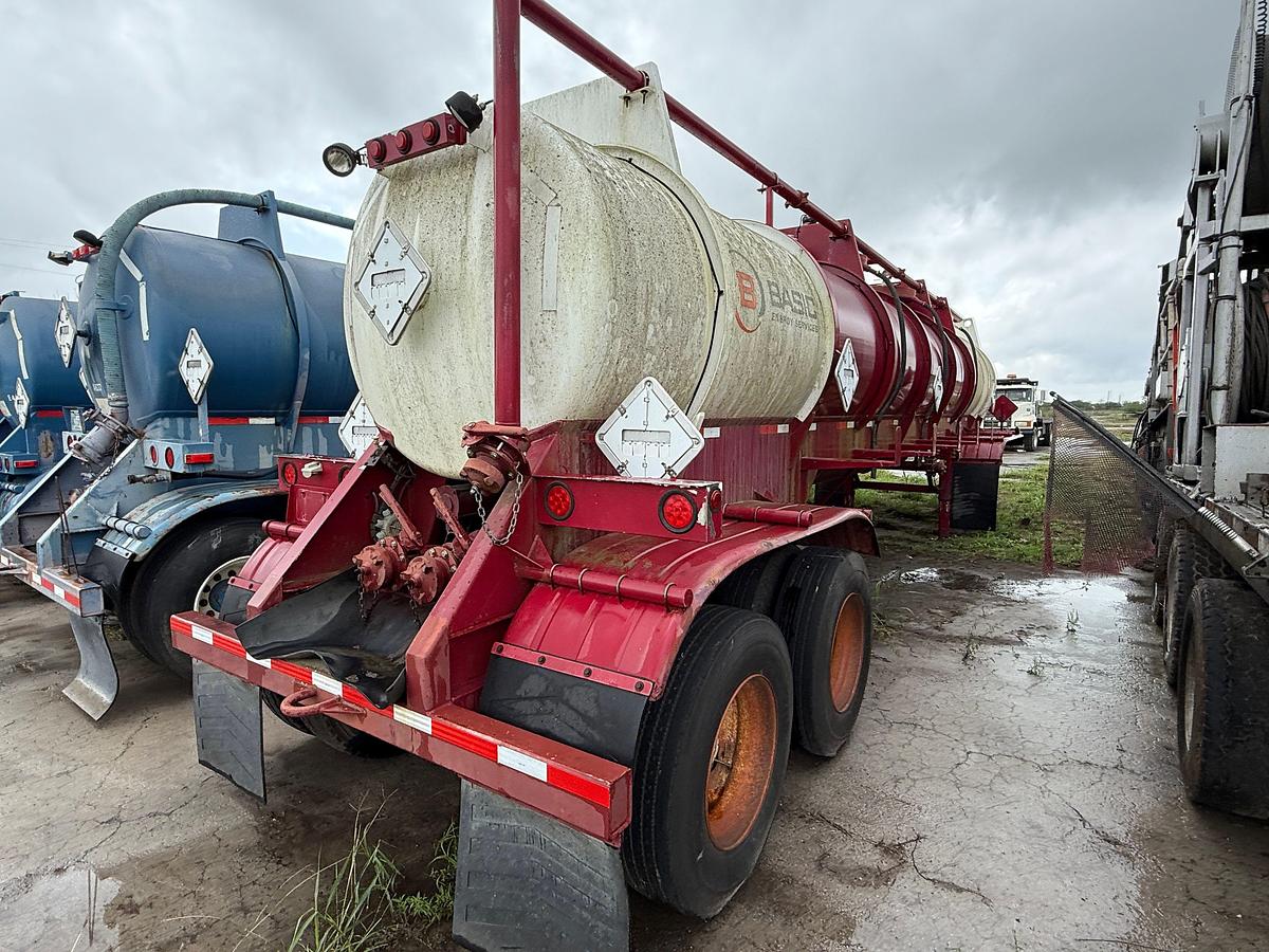 Used 2008 WORLEY WELDING WORKS 5,000 GAL 3-COMP ACID TRANSPORT TRAILER