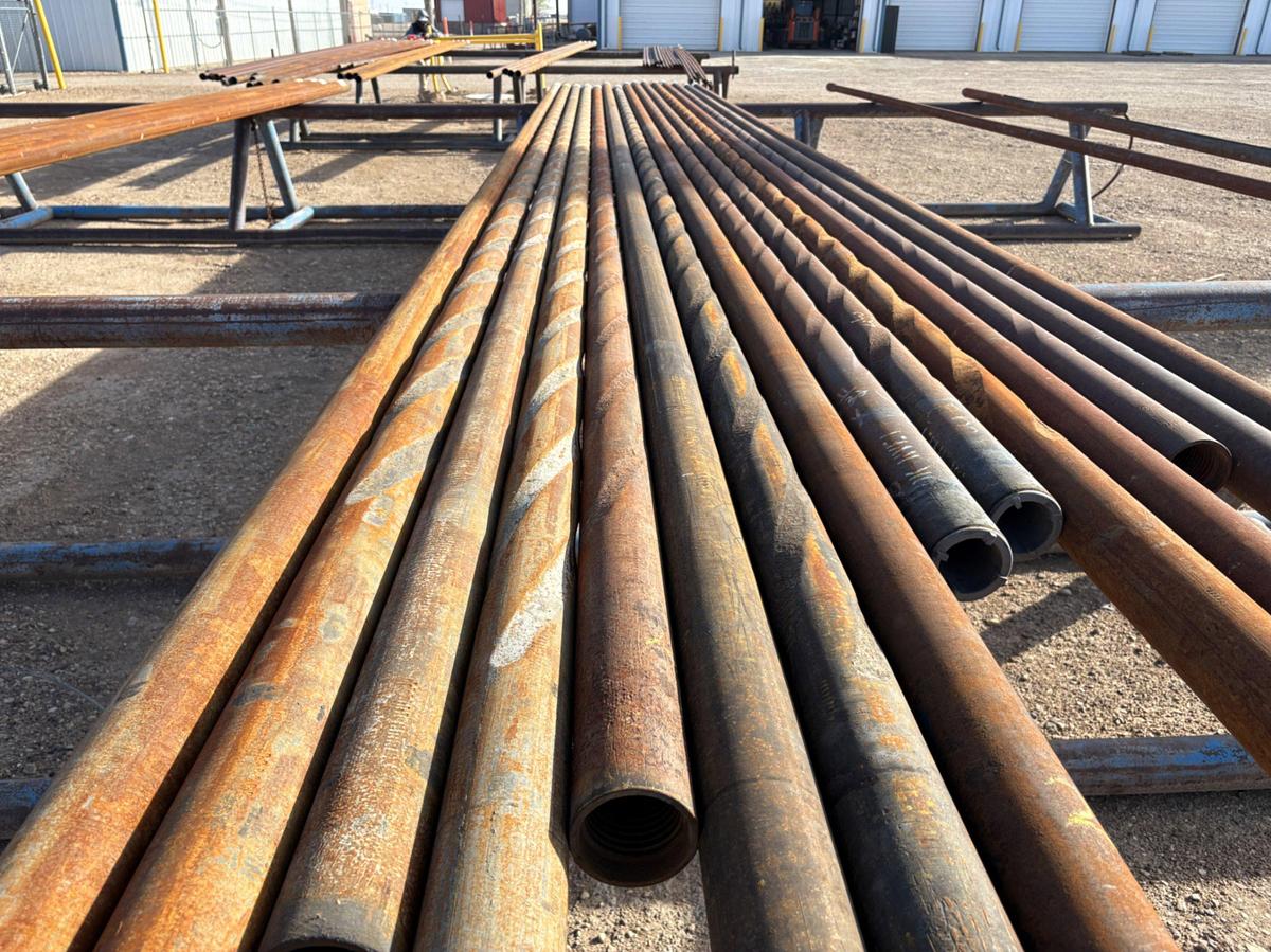 Used 3-3/8”OD X 1-7/8”ID X 27.85’L SPIRAL DRILL COLLAR W/ 2-3/8IF CONNECTIONS