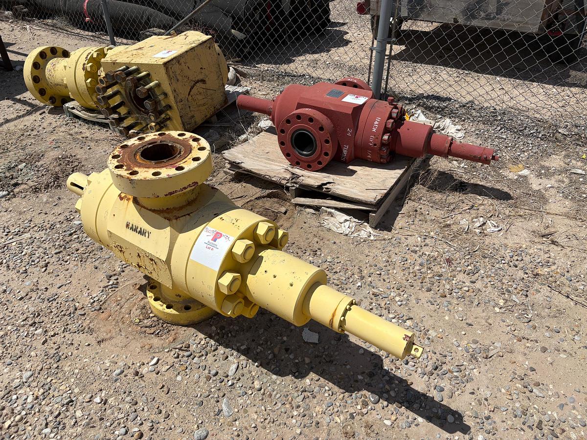 Used (2x$) (2) 5-1/8” 10K gate valves