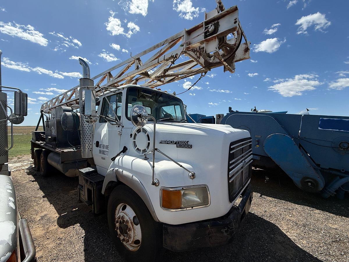 Used FRANKS EXPLORER II SWAB RIG MTD ON 1994 FORD L9000 T/A TRUCK