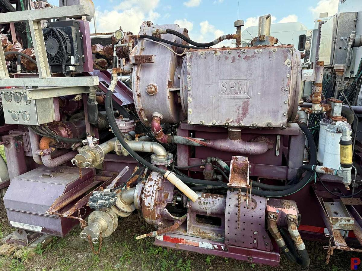 Used 2007 HYDRA RIG 15K TRIPLEX 665 HP NITROGEN COMBO PUMP TRAILER