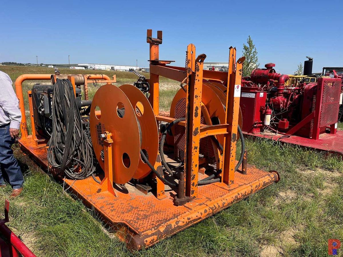 Used BOWEN 80 TON 2.5 SWIVEL P/B CATERPILLAR C4.4, SKIDDED (INCOMPLETE)