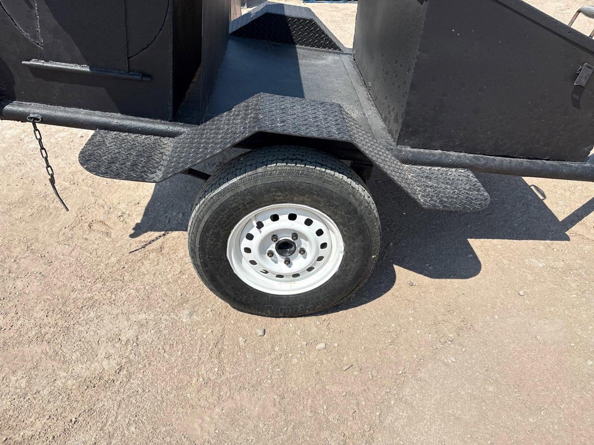 Used SHOPBUILT 7’ x 6’ S/A BUMPER PULL TRAILER