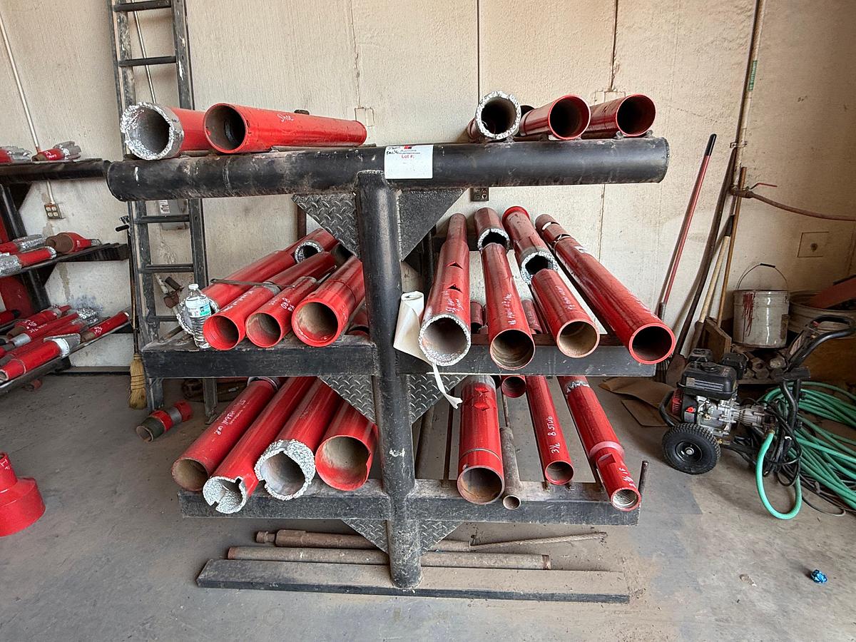 Used 6.5’L x 5.5’W X 5.3’H 3-TIER TOOL RACK