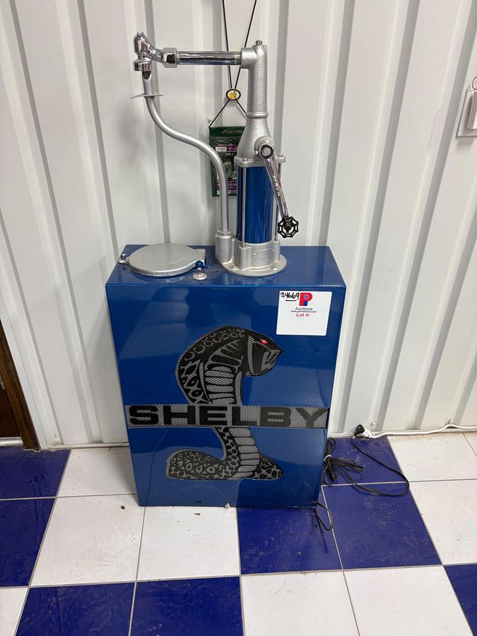 Used SHELBY COBRA Fuel pump decoration & Neon sign