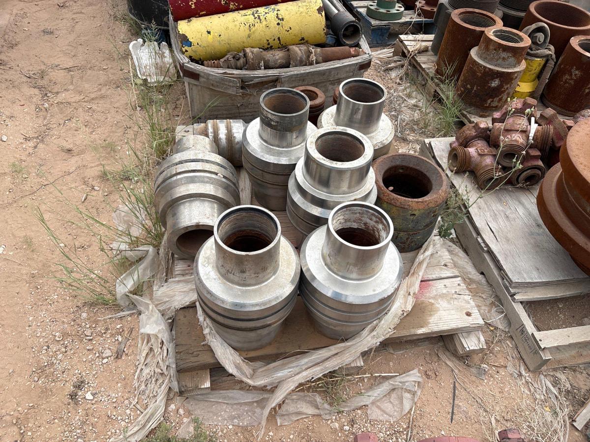Used (7 pallets) assorted ring gaskets, pneumatic impact wrenches, hangers, & valve stems