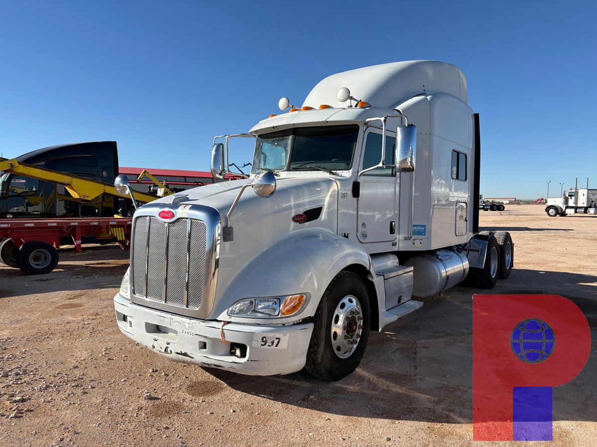 Used 2012 PETERBILT 386 T/A SLEEPER HAUL TRUCK