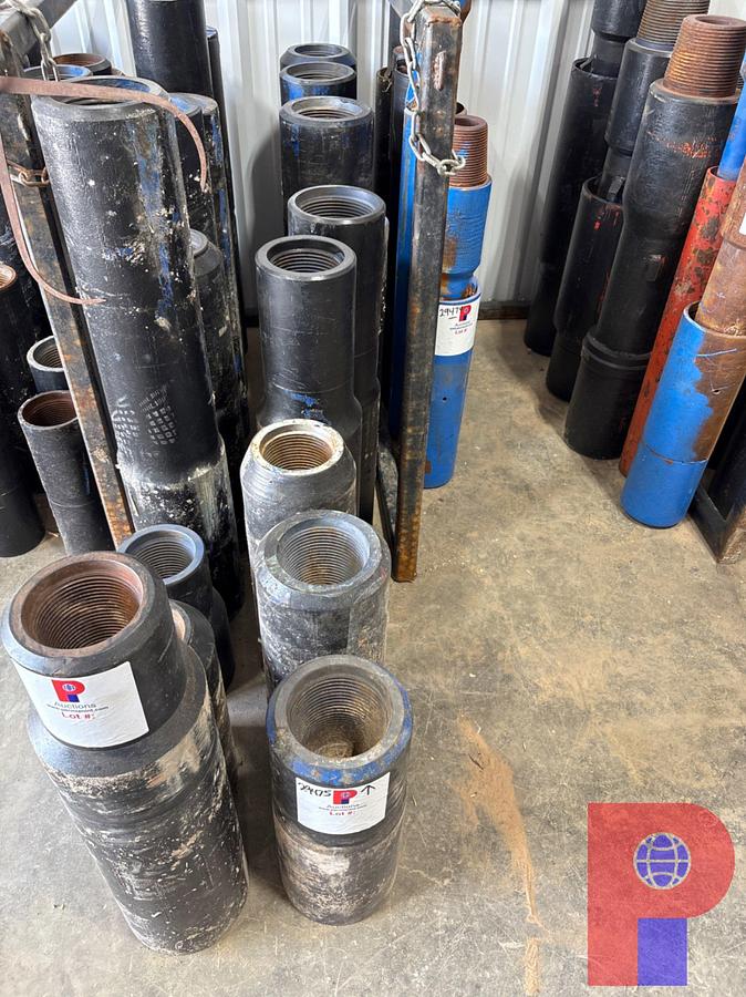 Used (9X$) ASSORTED X-OVER & BIT SUBS, 8” - 8-7/8”OD