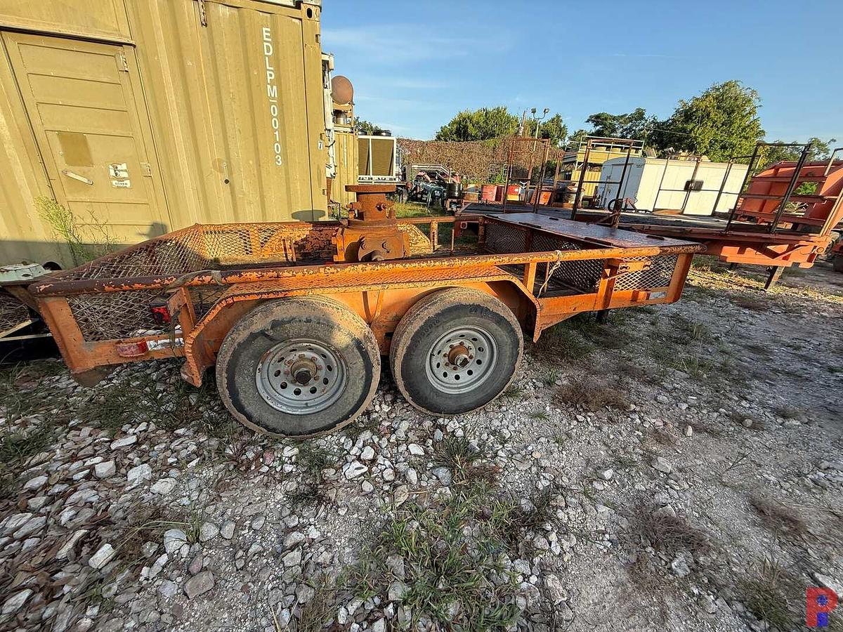 Used 12’ T/A BUMPER PULL TRAILER W/ TOWNSEND 5K HYD. DBL. BOP