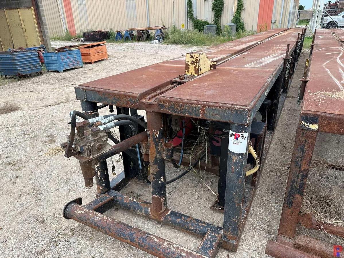 Used 40’L X 50”W X 45”H DIESEL POWERED HYDRAULIC CATWALK SKIDDED