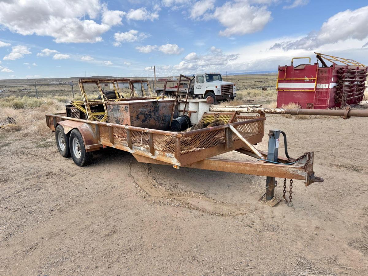 Used Shopbuilt 20’ t/a BP Tool Trailer