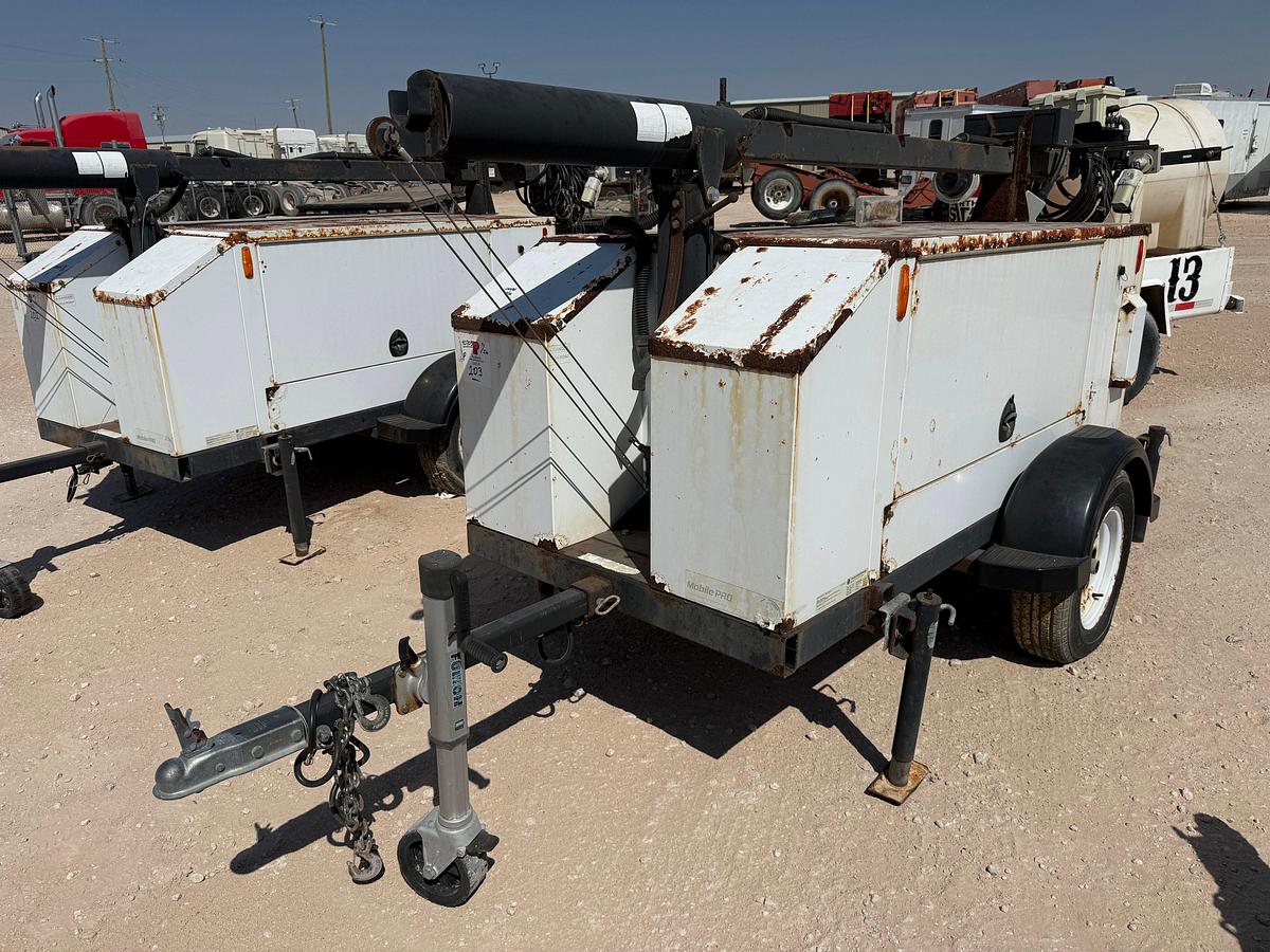 Used 2019 MOBILE PRO Single Axle Security Trailer