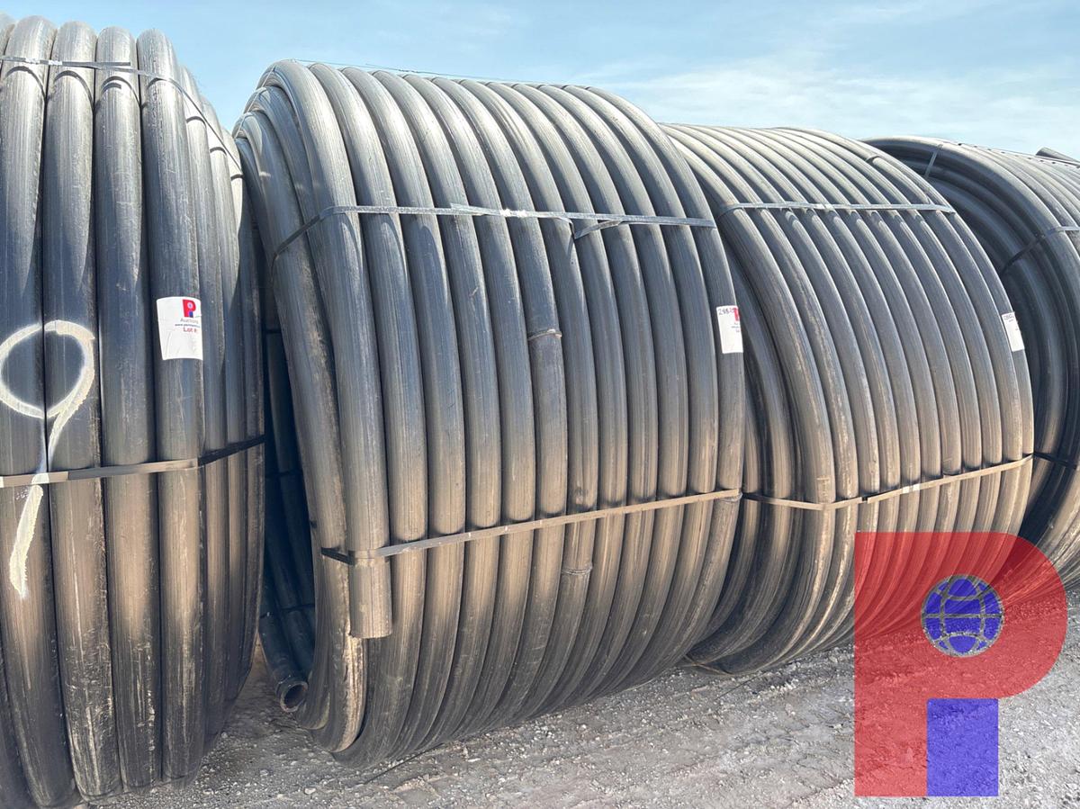 Used 1,000 FOOT ROLL OF 3" IPS SDR9 POLY PIPE