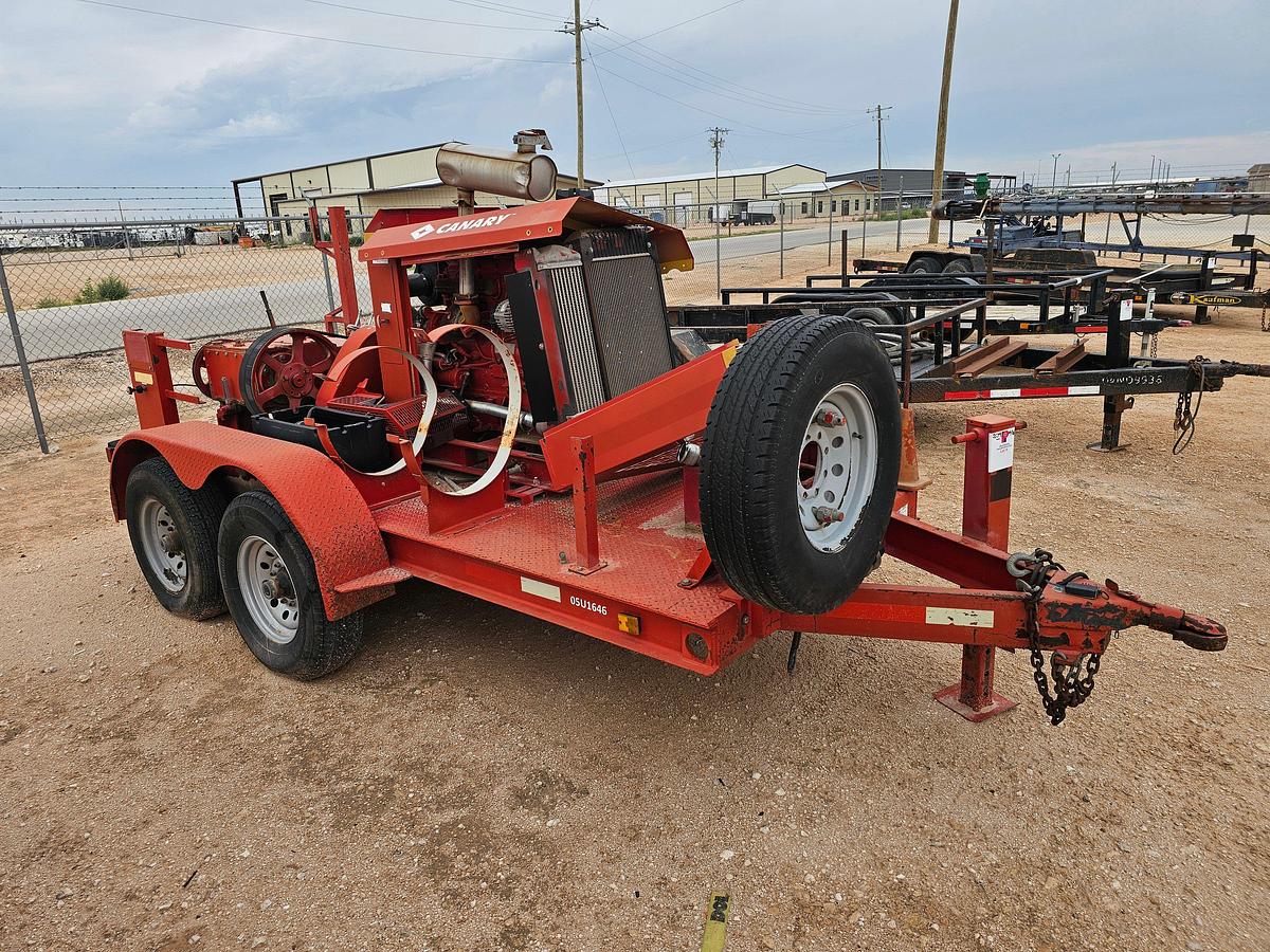 Used Reliable Pumps RD105DHT HYDROSTATIC TEST TRAILER
