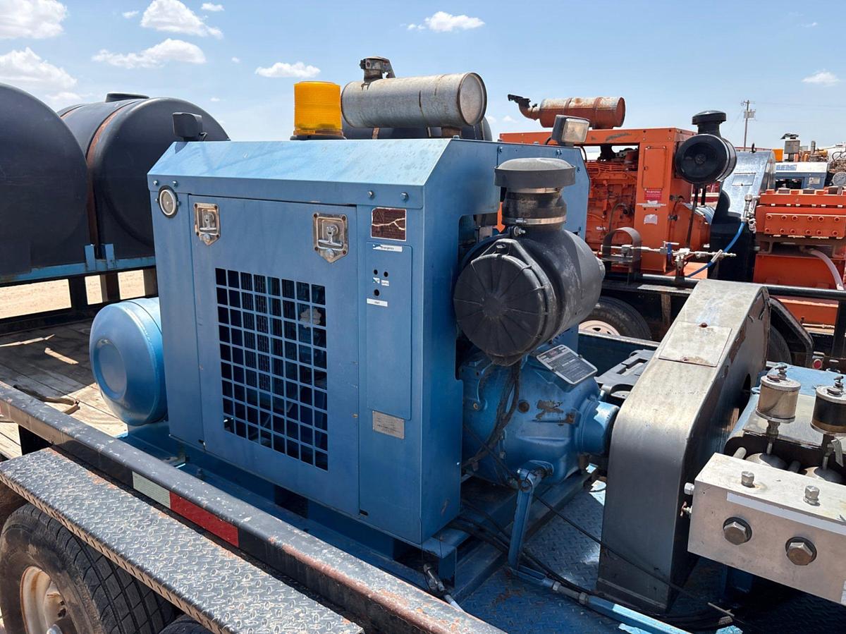 Used 2011 RELIABLE PUMPS T/A GOOSENECK 15K HYDROSTATIC TEST TRAILER