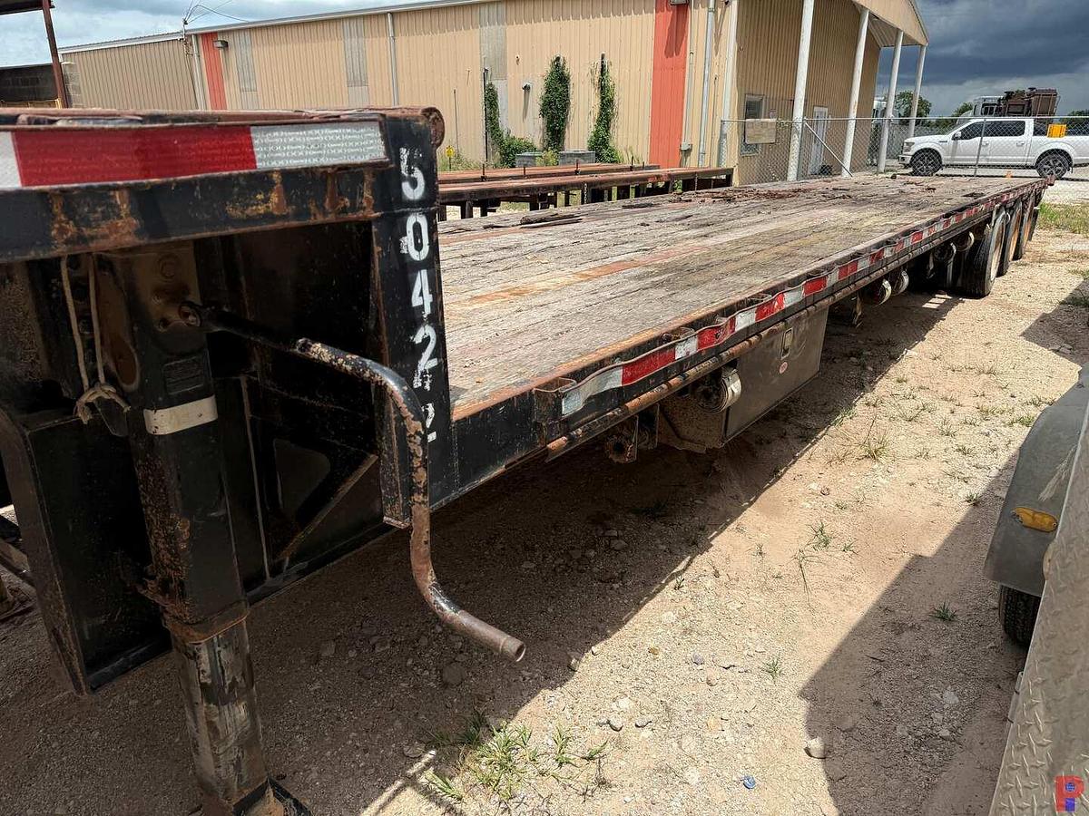 Used 2014 FONTAINE 53’ X 102” XTREME  BEAM TRI AXLE STEP DECK TRAILER