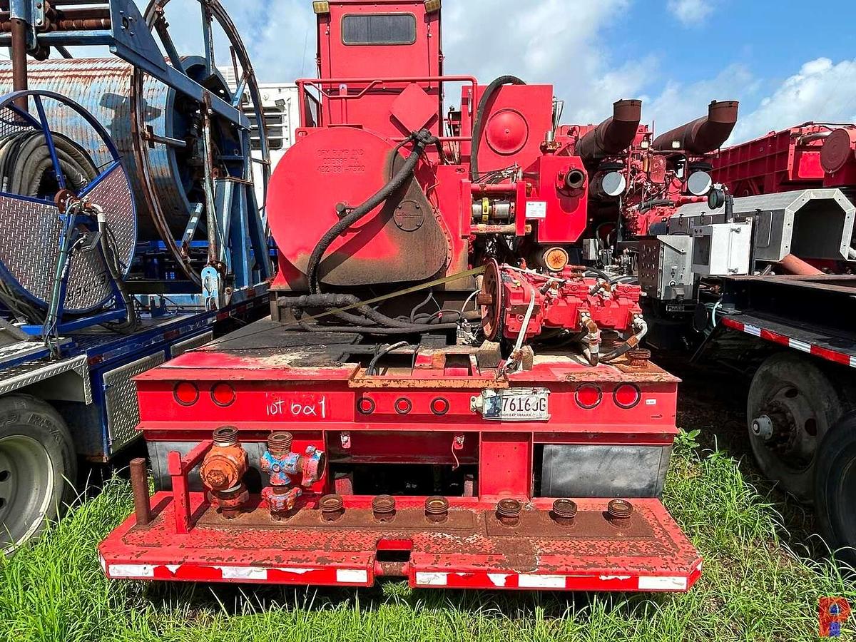 Used OFM 2000 TRIPLEX PUMP DOWN TRAILER P/B CUMMINS