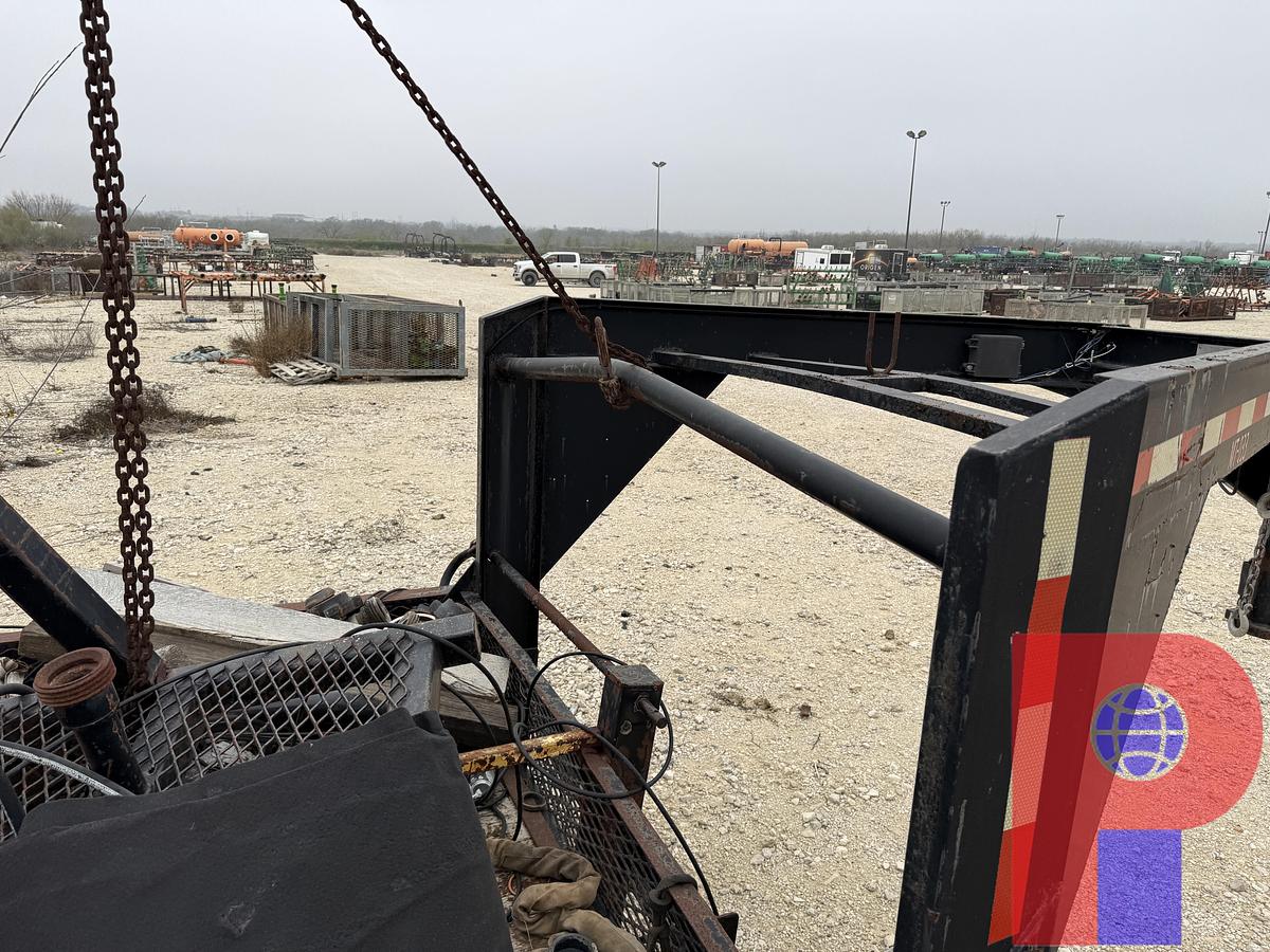 Used 2012 TRI-W 20’ T/A MONORAIL GOOSENECK TRAILER