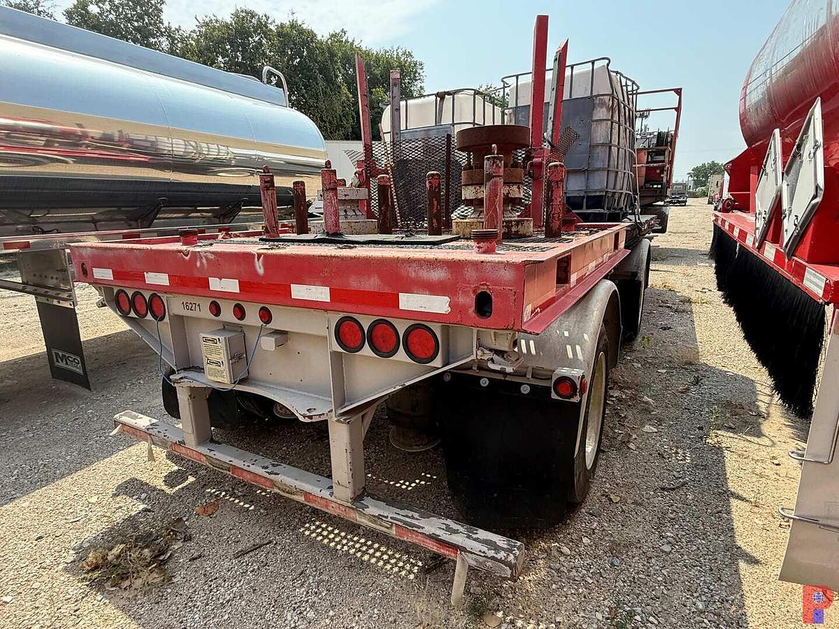 Used 2013 PEERLESS 47’ SPREAD AXLE CHASSIS TRAILER