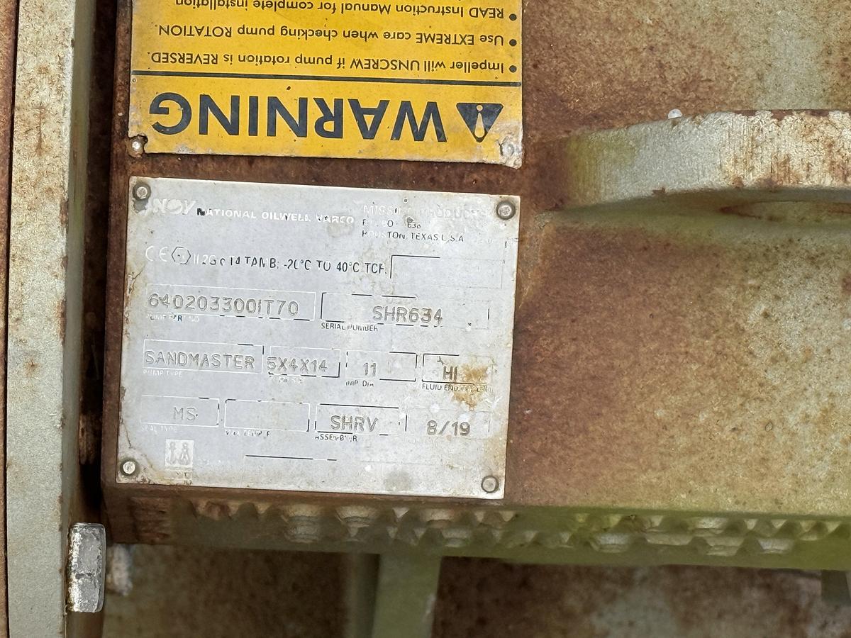 Used 22’ X 102” CEMENT MIXING UNIT MTD ON 2012 BIG TEX 25K GVW DUAL T/A PINTLE HITCH TRAILER