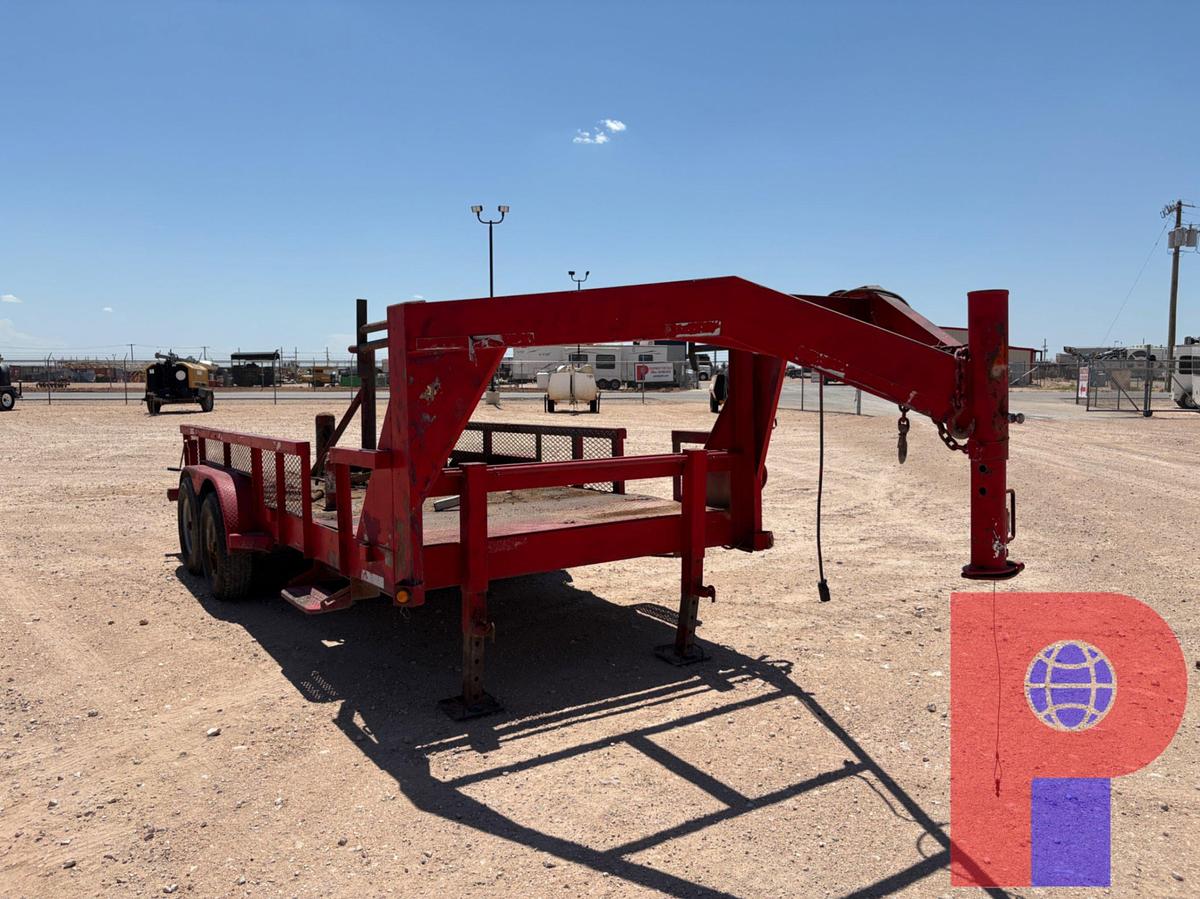 Used 2007 BIG TEX 16’ X 7.5’ T/A GOOSENECK TRAILER
