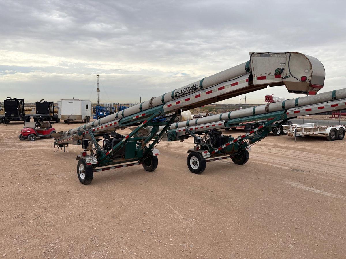 Used Convey-all TCSS-1435 S/A conveyor trailer