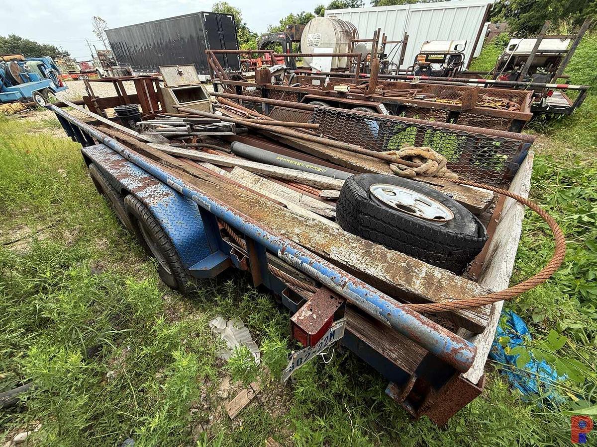 Used 18’ T/A BUMPER TRAILER