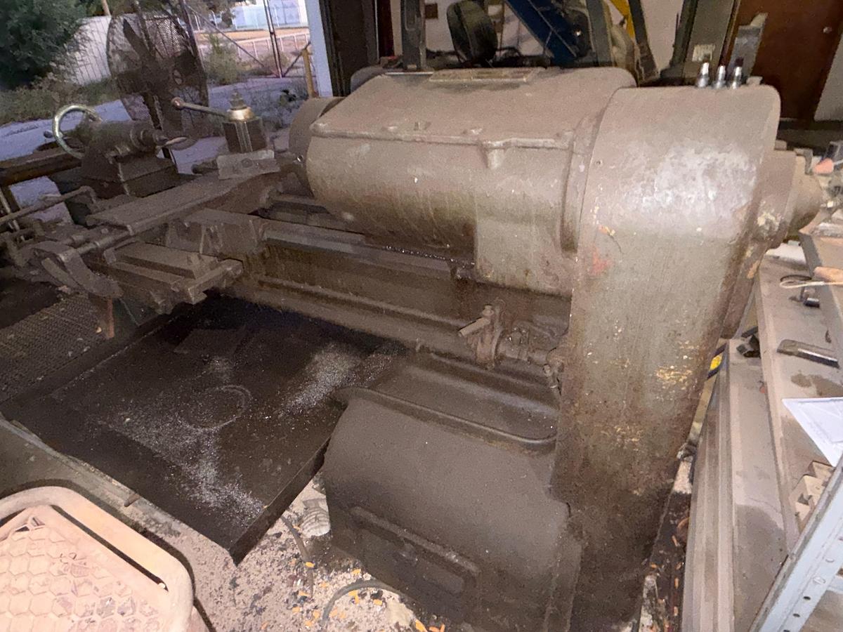 Used 1942 REED-PRENTICE CORP. 14” SLIDING GEAR HEAD HORIZONTAL LATHE