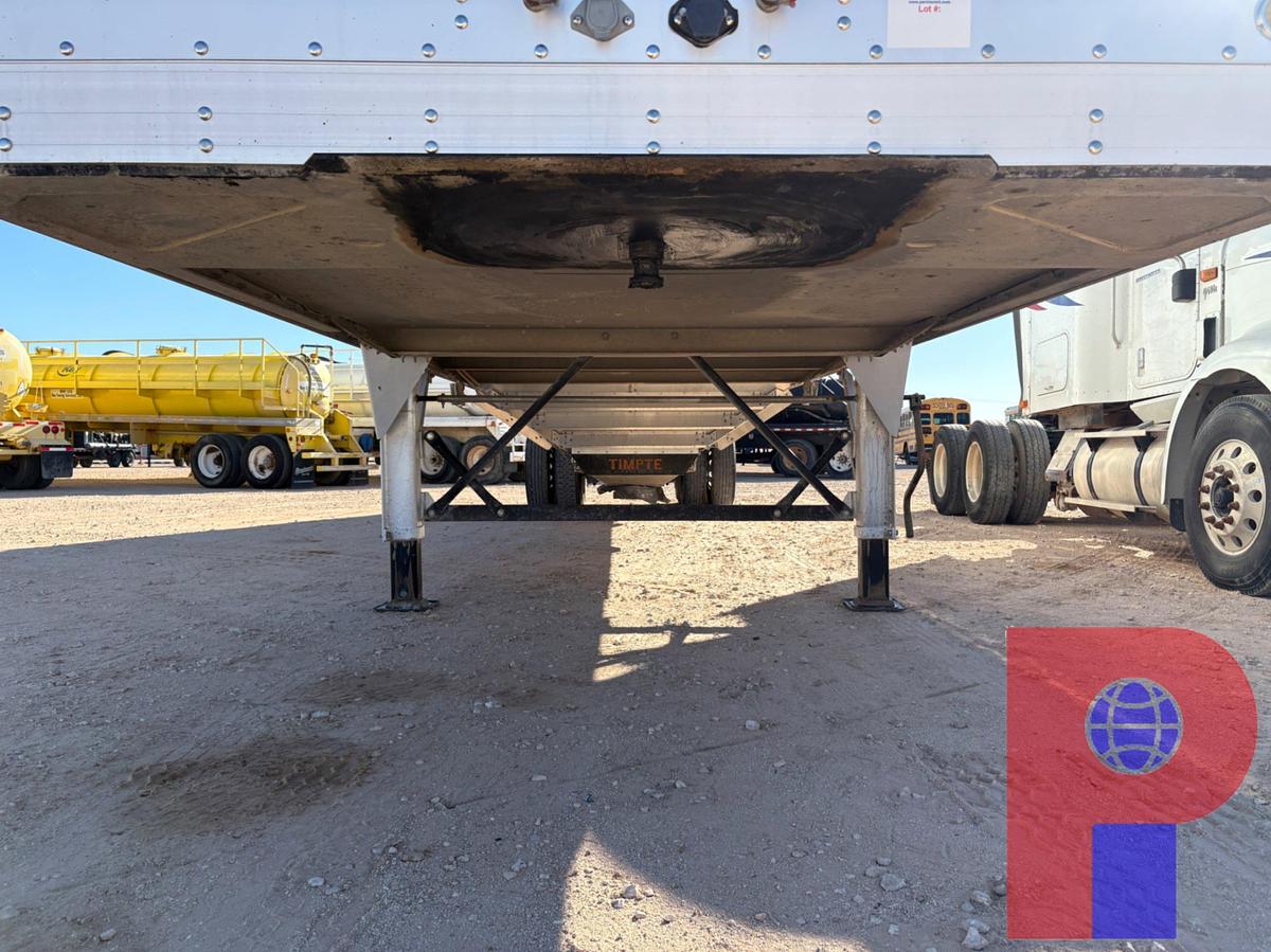 Used 2024 TIMPTE ROUGHNECK 39’ X 8’ T/A HOPPER BOTTOM SAND TRAILER