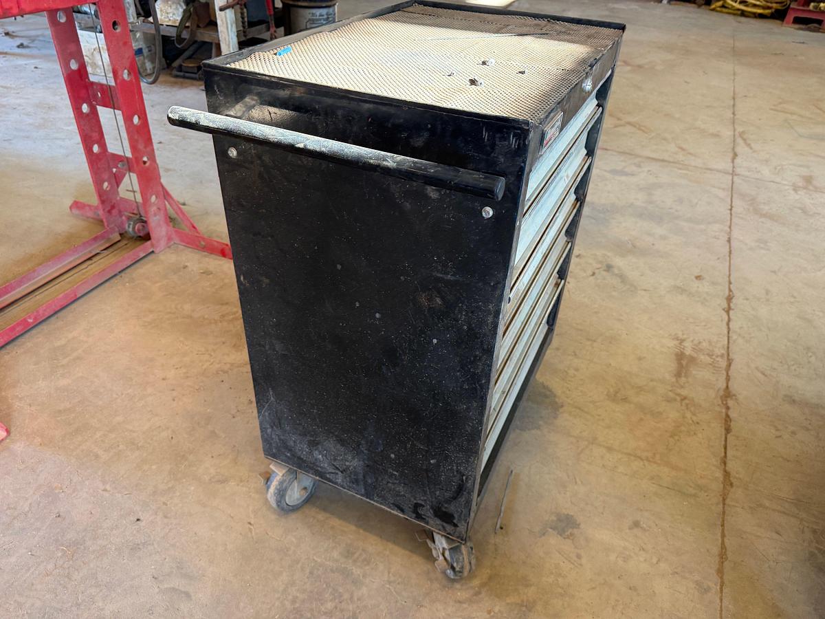 Used HOMACK SE SERIES 6-DRAWER ROLLING TOOLBOX W/ CONTENTS