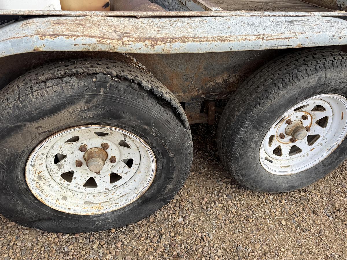 Used 1996 BIG TEX 10’ T/A BUMPER PULL UTILITY TRAILER