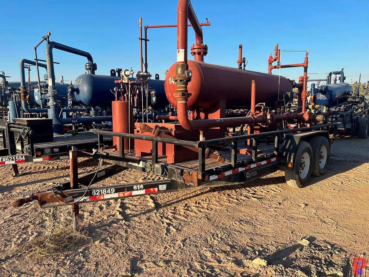 Used TRLR MTD 10’ X 30” 1440PSI HORIZONTAL SEPARATOR