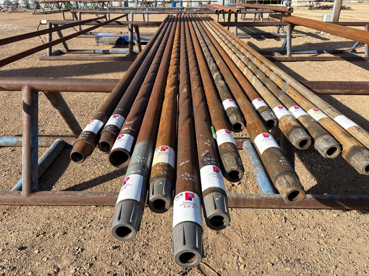 Used 3-3/8”OD X 1-1/2”ID X 29.21’L SPIRAL DRILL COLLAR W/ 2-3/8IF CONNECTIONS