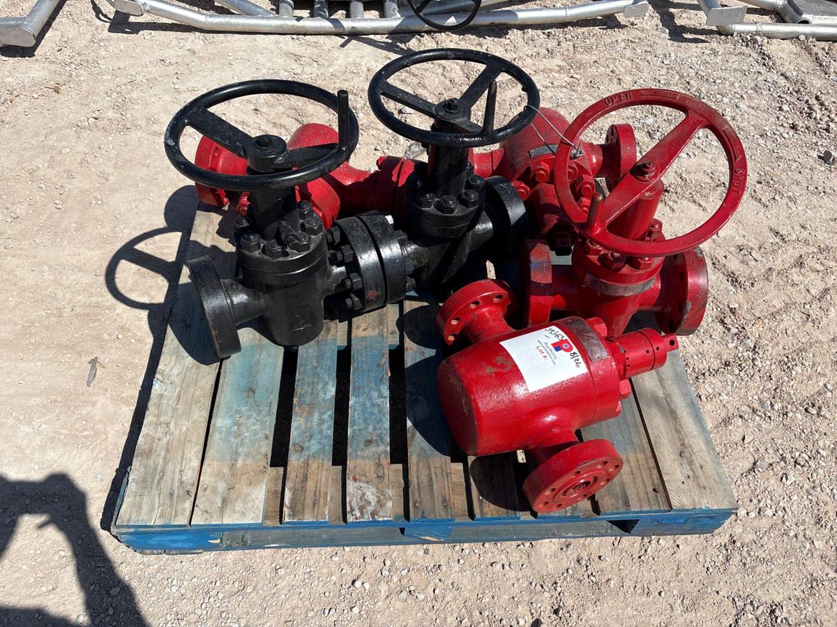 Used (6x$) 1-13/16” & 2-1/16” 10k gate valves