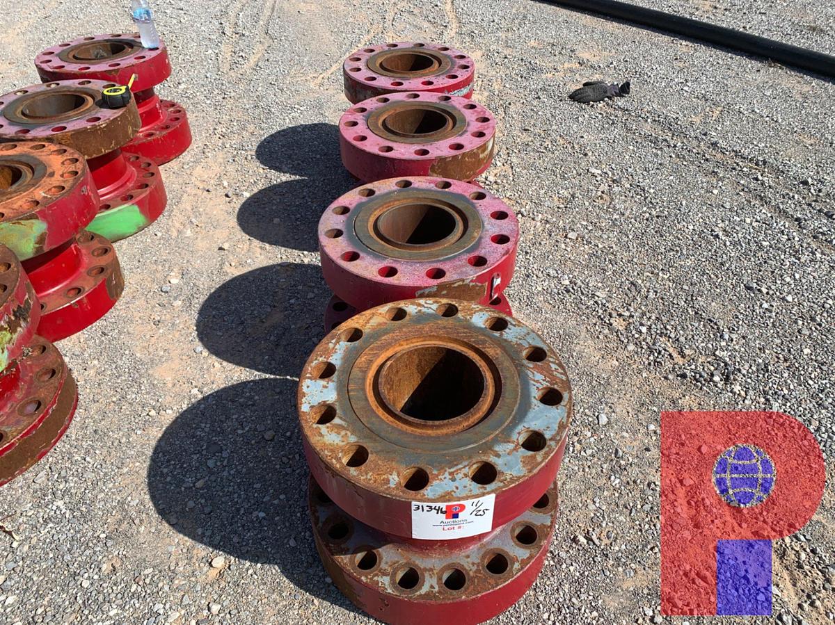 Used (4) 7-1/16” X 16” 15K TO 10K ADAPTOR SPOOLS