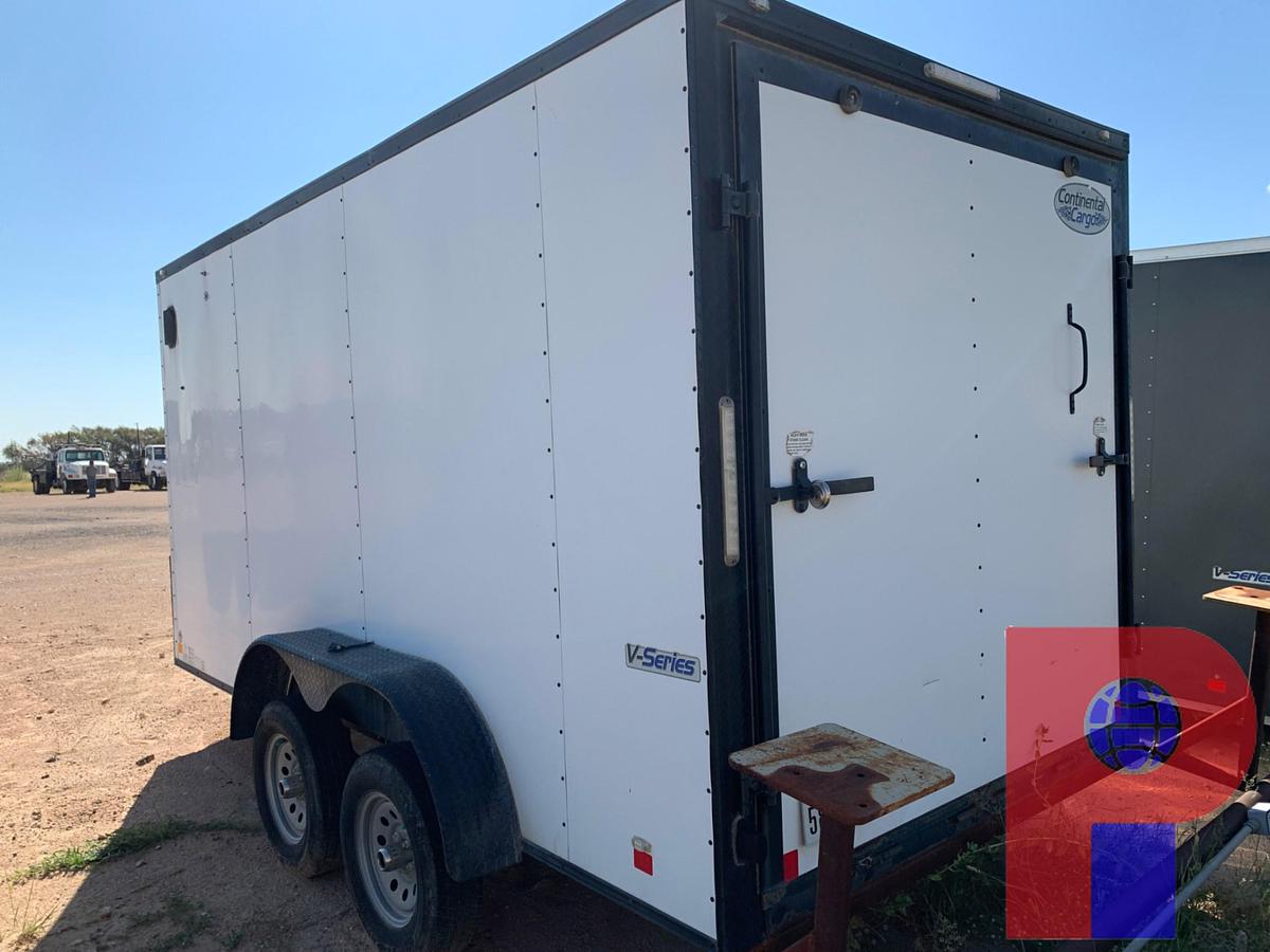 Used 2020 CONT 14’ CONTINENTAL CARGO ENCLOSED TRAILER