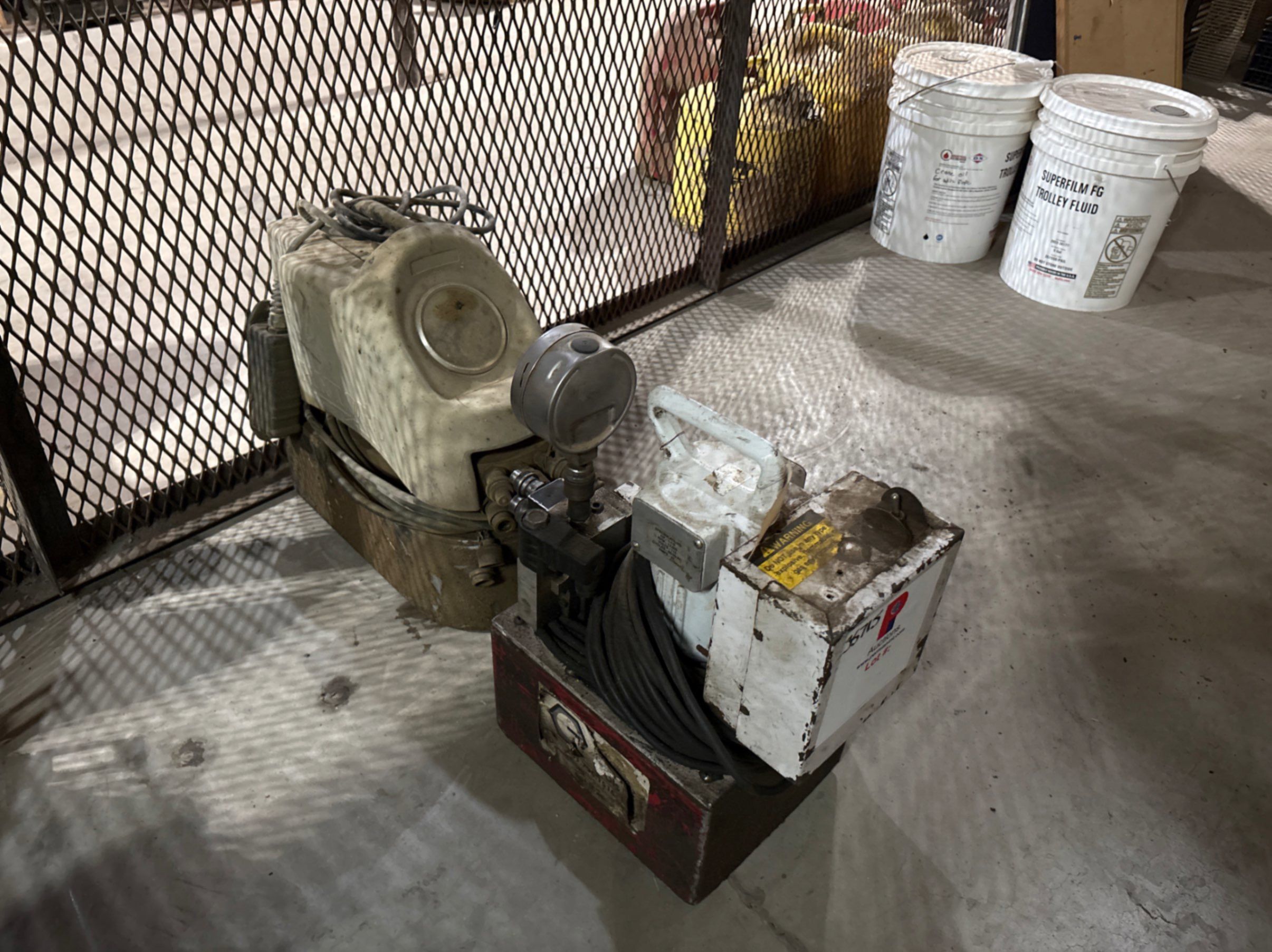 Used (2) 10K electric hydraulic pumps