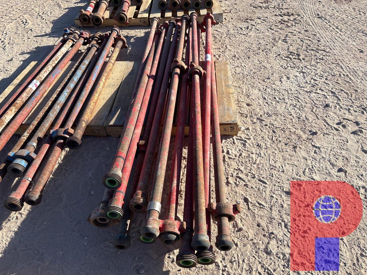 Used (12 x $) 2” x 10’ jts 1502 flow iron