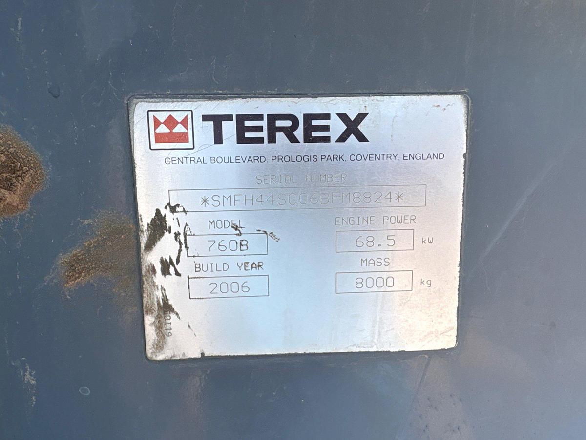 Used 2006 TEREX 760B BACKHOE LOADER