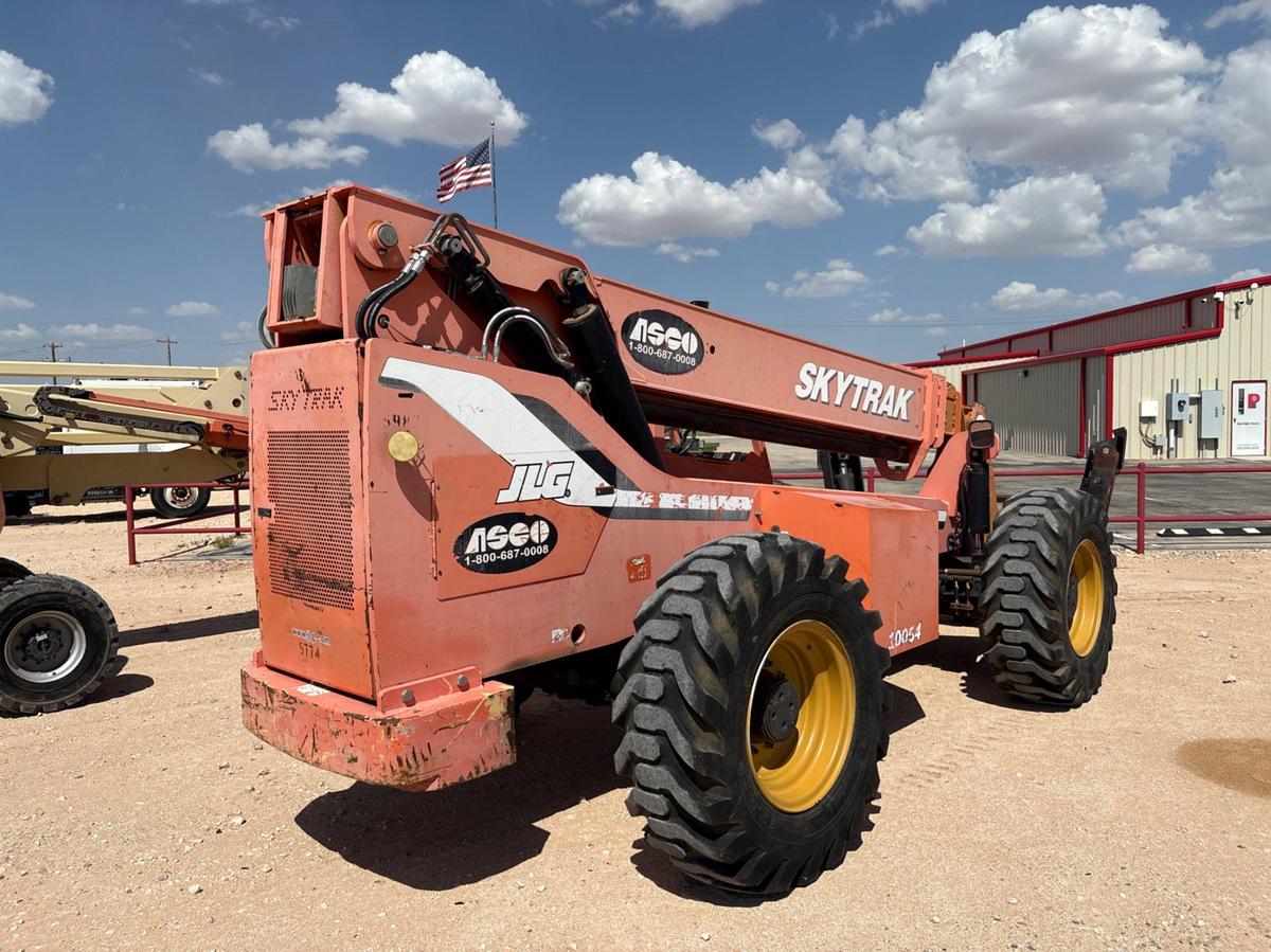 Used JLG skytrak 10054 10K telehandler forklift