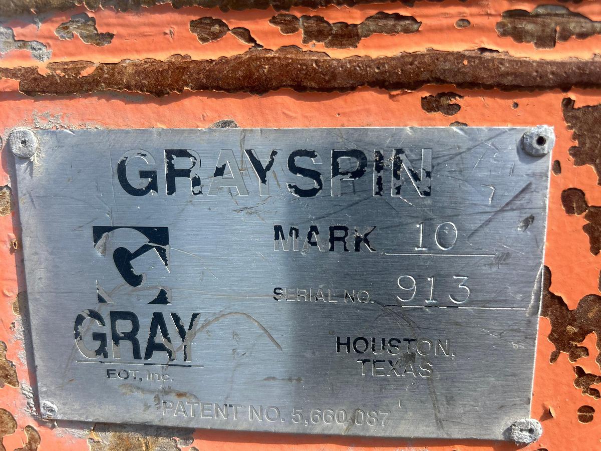 Used Grayspin Mark 10 Pipe Spinner