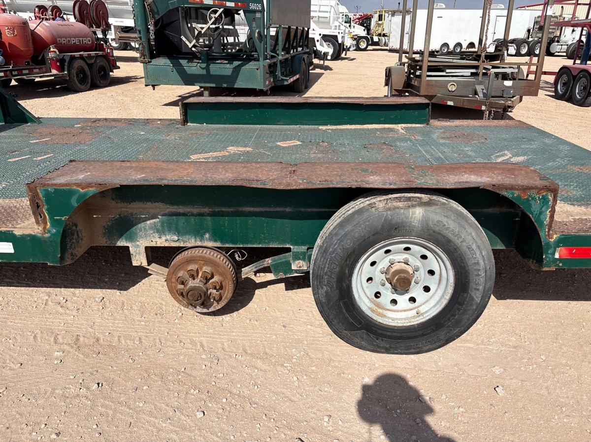 Used 2011 SHOPBUILT 16’ X 102” T/A GOOSENECK TRAILER