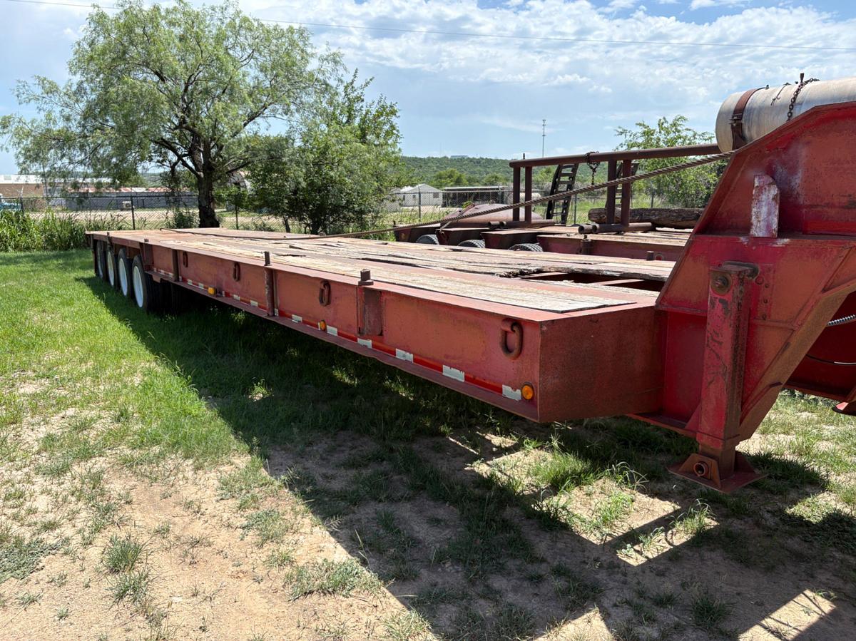 Used 2006 ATOKA 54’ X 108” 4-AXLE 65 TON LOWBOY TRAILER