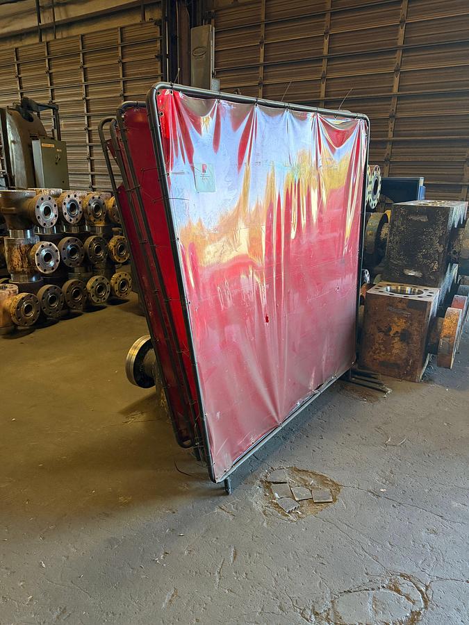 Used (6) 6x6 Welding Flash Sheilds