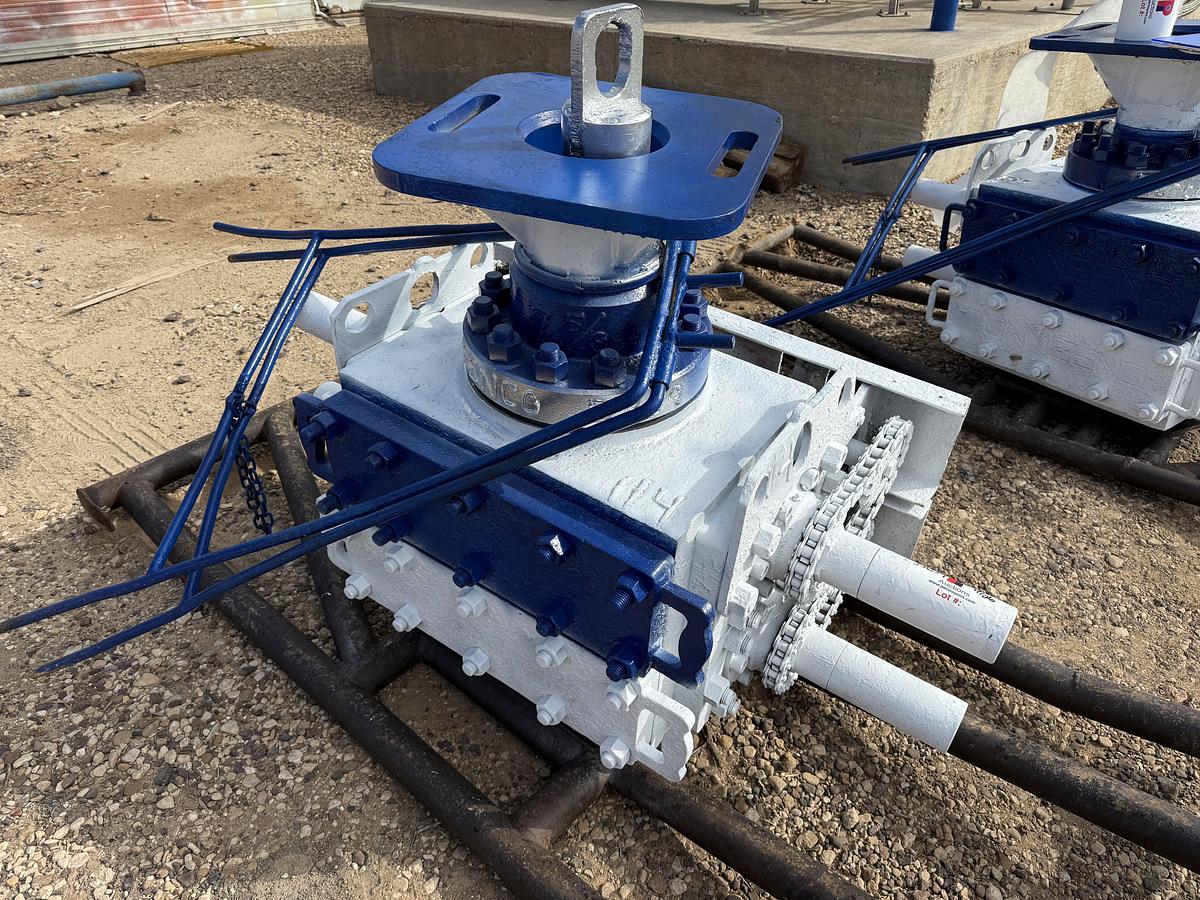 Used 7-1/16 REEDY 3M 2-3/8  DBL MANUAL BLOWOUT PREVENTER , CHARTED