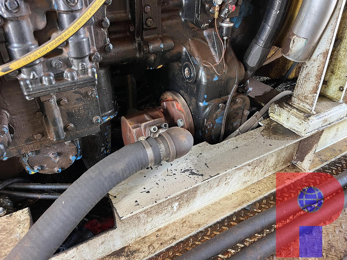 Used Kerr QWS 1,000HP Quintaplex Well Service Pump P/B: CAT C-32 Diesel Engine