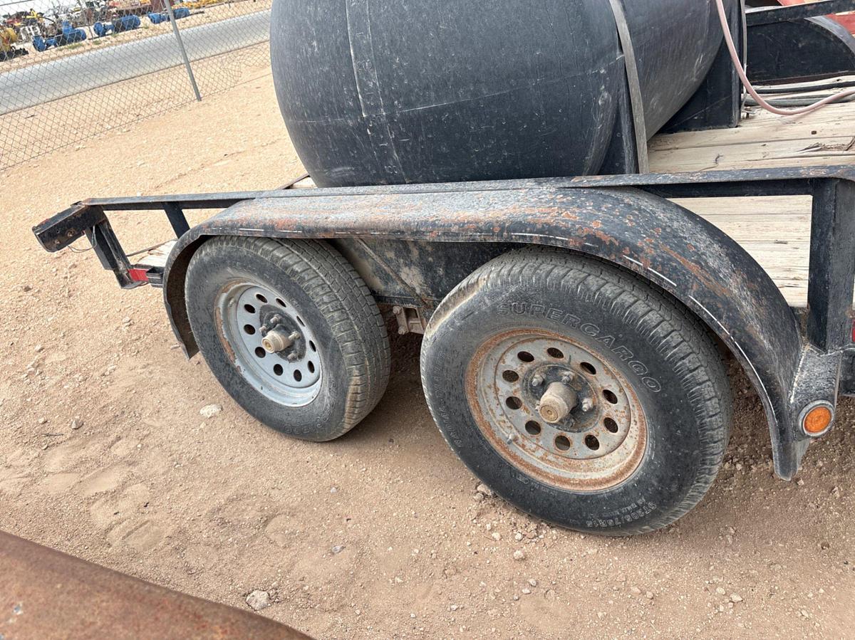 Used 2011 LAMAR TRAILERS 12’ X 6.5’ T/A BUMPER PULL PRESSURE WASH TRAILER