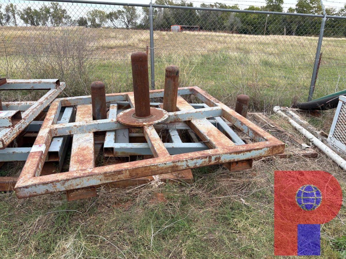 Used (4X$) 7’ X 7’ FRAC VALVE/BOP TRANSPORT SKIDS