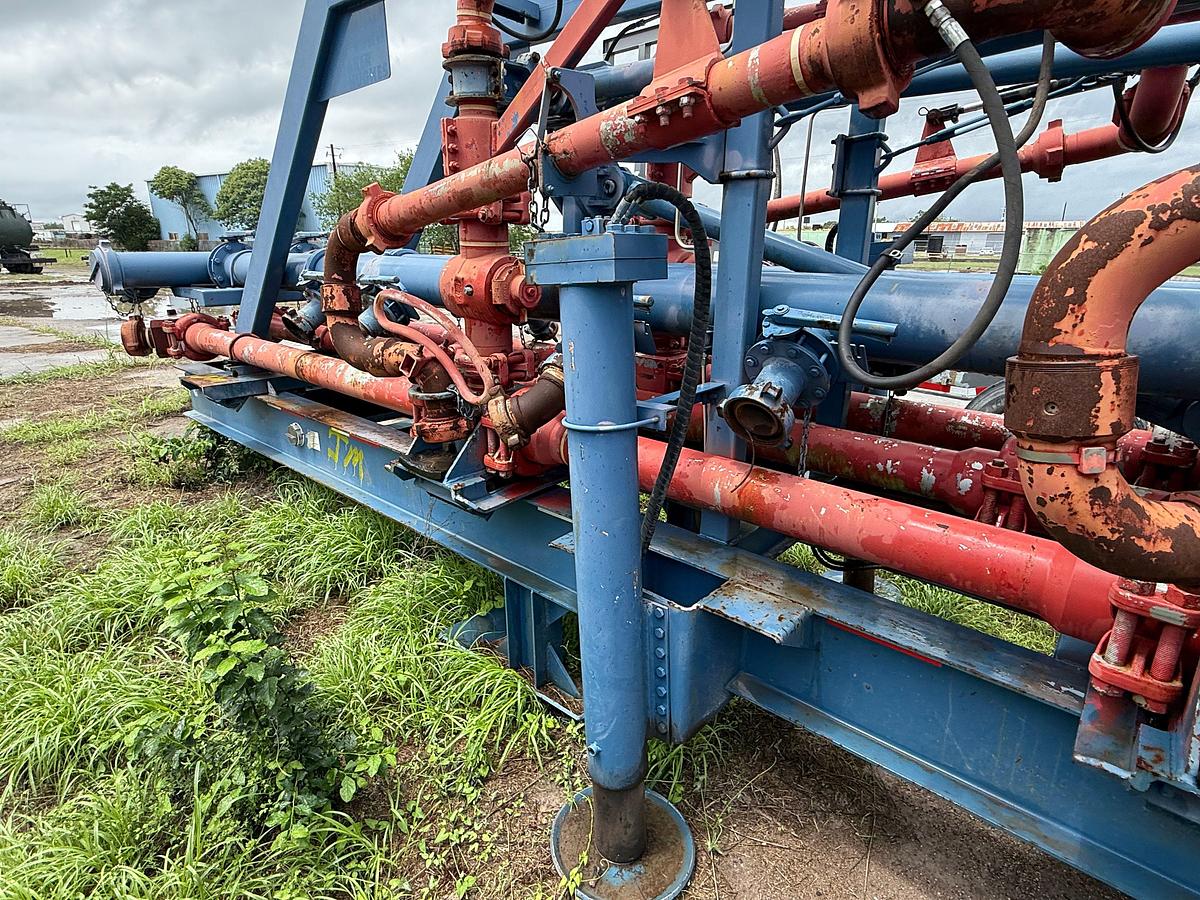 Used 2012 WORLEY WELDING WORKS T/A FRAC MISSILE MANIFOLD TRAILER